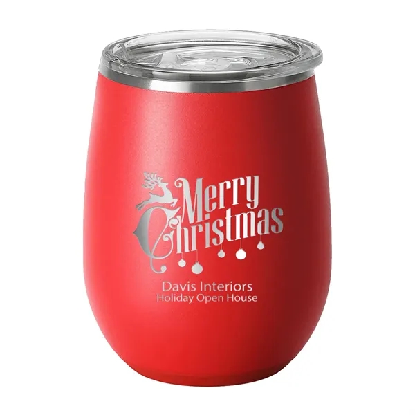 Swig® 14 oz. Matte Stemless Wine Cup, Laser, Premium... from ASI 30270 Aakron Line