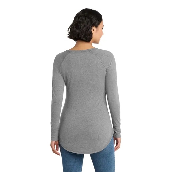 District Women's Perfect Tri Long Sleeve Tunic Tee.... from ASI 84863 SanMar