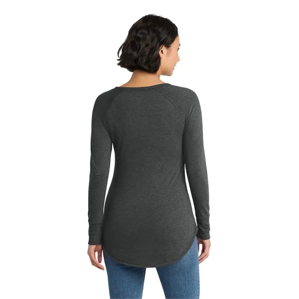 District Women's Perfect Tri Long Sleeve Tunic Tee.... from ASI 84863 SanMar