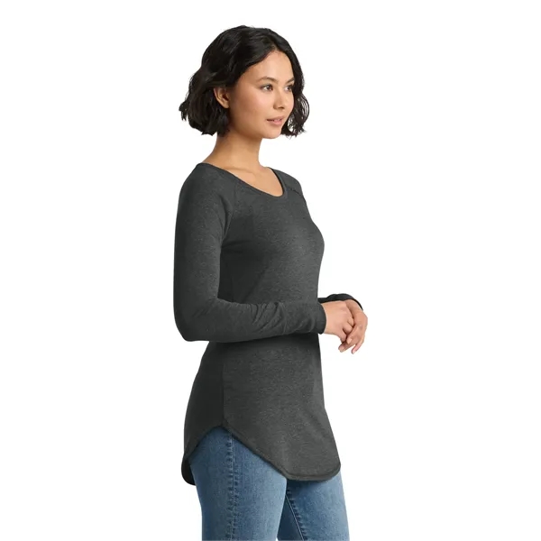 District Women's Perfect Tri Long Sleeve Tunic Tee.... from ASI 84863 SanMar
