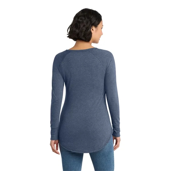 District Women's Perfect Tri Long Sleeve Tunic Tee.... from ASI 84863 SanMar