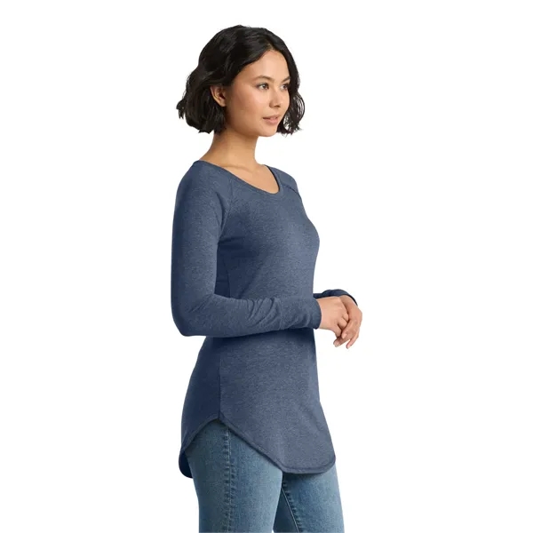 District Women's Perfect Tri Long Sleeve Tunic Tee.... from ASI 84863 SanMar