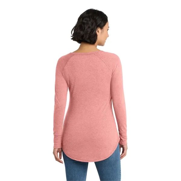 District Women's Perfect Tri Long Sleeve Tunic Tee.... from ASI 84863 SanMar