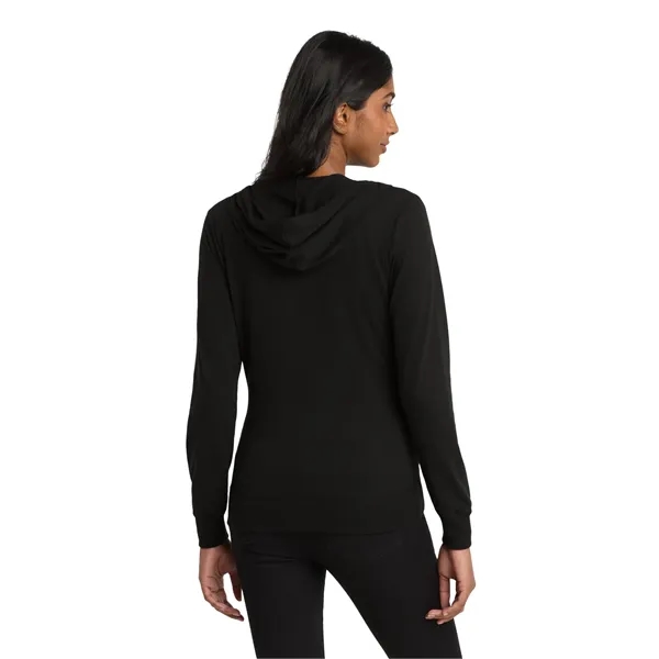 District Women's Fitted Jersey Full-Zip Hoodie.... from ASI 84863 SanMar