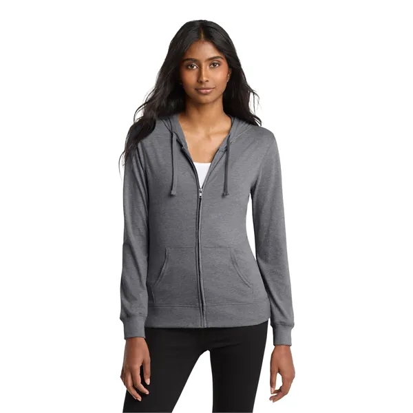 District Women's Fitted Jersey Full-Zip Hoodie.... from ASI 84863 SanMar