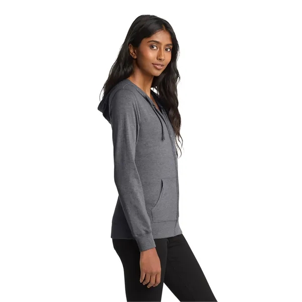 District Women's Fitted Jersey Full-Zip Hoodie.... from ASI 84863 SanMar