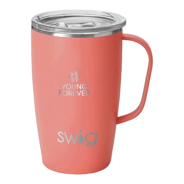 Swig® 18 oz. Insulated Matte Mug, Laser, Standard... from ASI 30270 Aakron Line
