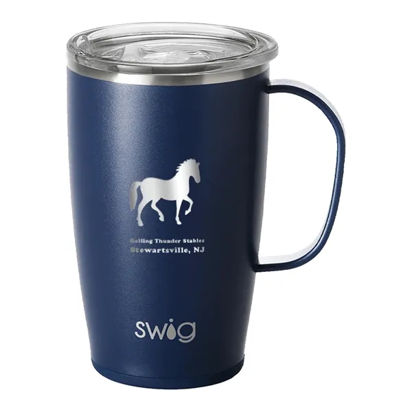 Swig® 18 oz. Insulated Matte Mug, Laser, Standard... from ASI 30270 Aakron Line