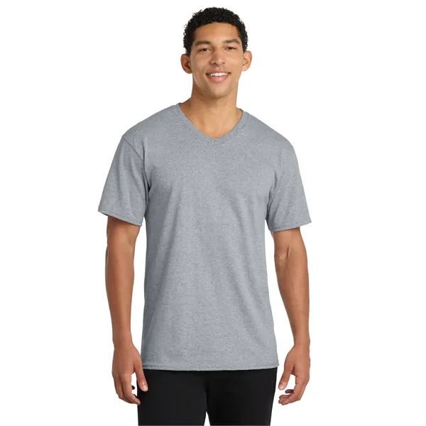 Port & Company Core Cotton V-Neck Tee.... from ASI 84863 SanMar