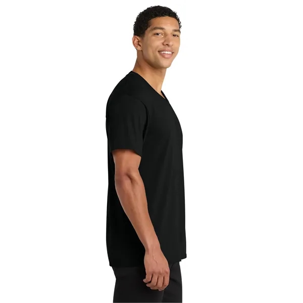 Port & Company Core Cotton V-Neck Tee.... from ASI 84863 SanMar