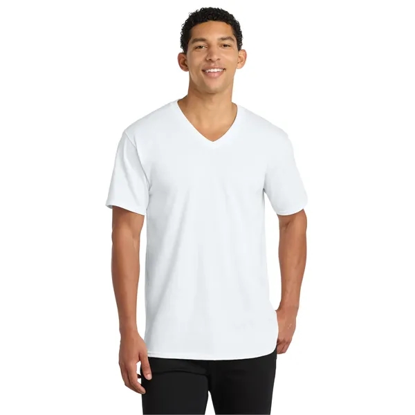 Port & Company Core Cotton V-Neck Tee.... from ASI 84863 SanMar