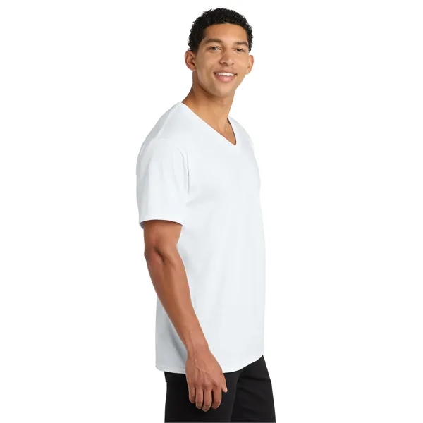 Port & Company Core Cotton V-Neck Tee.... from ASI 84863 SanMar