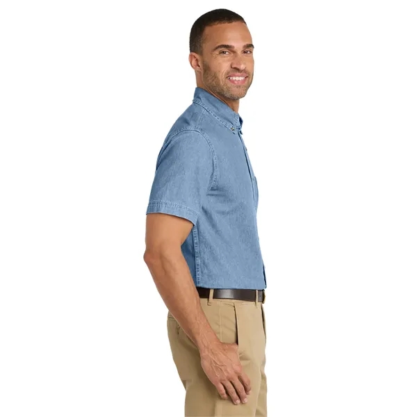 Port & Company - Short Sleeve Value Denim Shirt.... from ASI 84863 SanMar