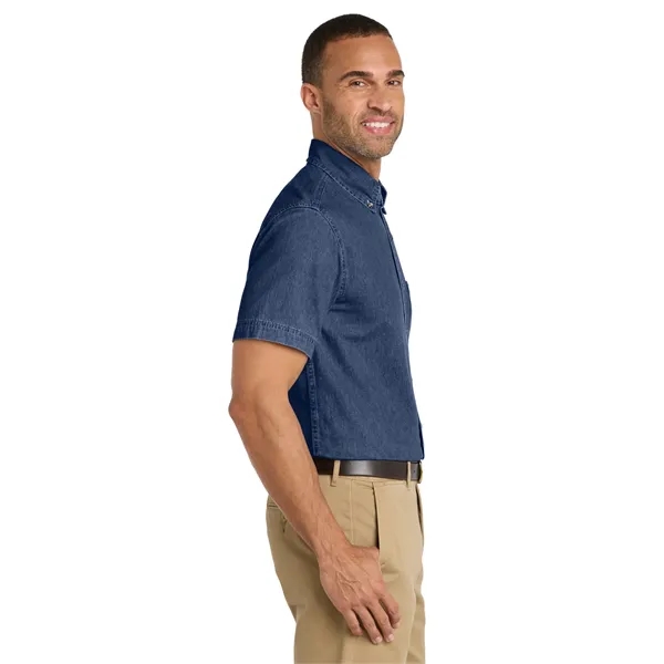Port & Company - Short Sleeve Value Denim Shirt.... from ASI 84863 SanMar