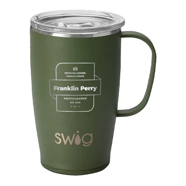 Swig® 18 oz. Insulated Matte Mug, Laser, Premium... from ASI 30270 Aakron Line
