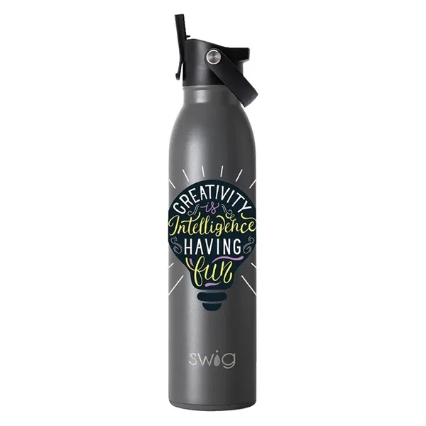 Swig® 20 oz. Matte Bottle with Flip and Sip Lid, Full... from ASI 30270 Aakron Line