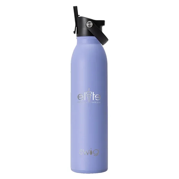 Swig® 20 oz. Matte Bottle with Flip and Sip Lid, Laser,... from ASI 30270 Aakron Line