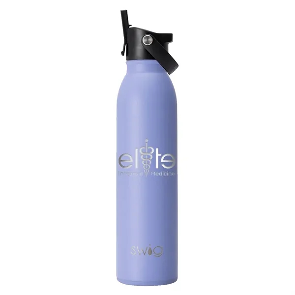 Swig® 20 oz. Matte Bottle with Flip and Sip Lid, Laser,... from ASI 30270 Aakron Line