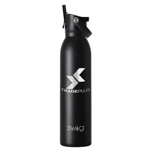 Swig® 20 oz. Matte Bottle with Flip and Sip Lid, Laser,... from ASI 30270 Aakron Line