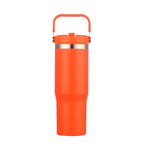 30 oz capacity, double wall copper lined vacuum insulation, stainless steel... from ASI 99030 Zipline