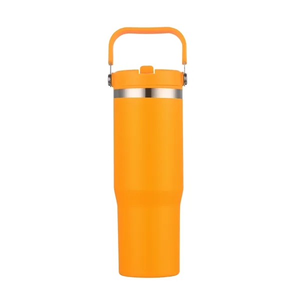 30 oz capacity, double wall copper lined vacuum insulation, stainless steel... from ASI 99030 Zipline