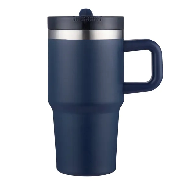 Travel Mug Flip Up Straw 20 oz.... from ASI 34046 Allcasion Travelware Co