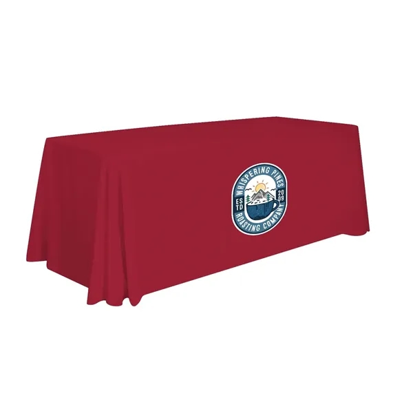 Item #114136 6' Stain Resistant Pro 4-Sided Throw Full-Color Imprint