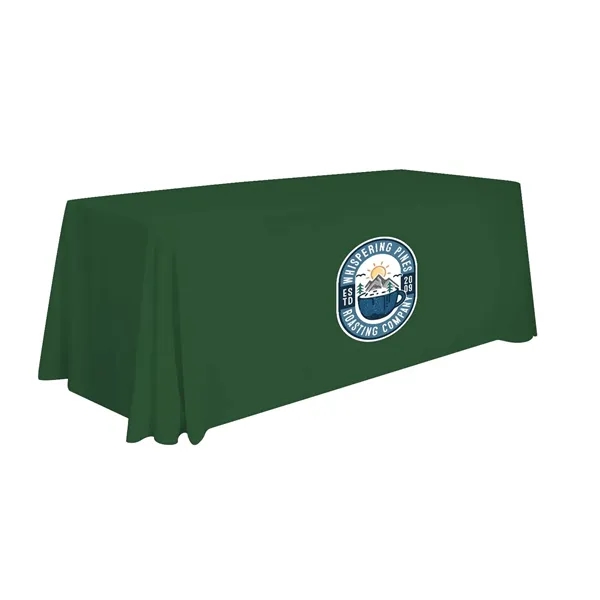 Item #114134 6' Stain Resistant Pro 3-Sided Throw Full-Color Imprint