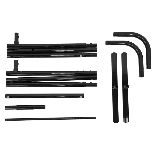 The EuroFit Straight Wall comes in a durable, black PVC option.... from ASI 87188 Showdown Displays