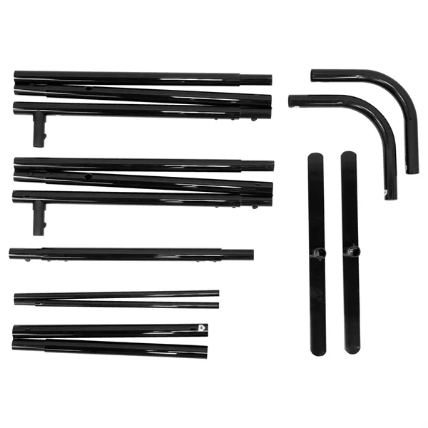 The EuroFit Straight Wall comes in a durable, black PVC option.... from ASI 87188 Showdown Displays