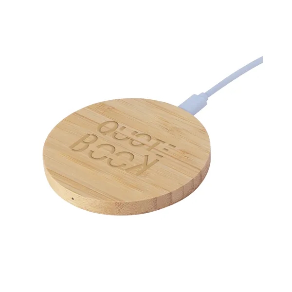 Bamboo 15W Wireless Charging Pad... from ASI 79530 Prime Line