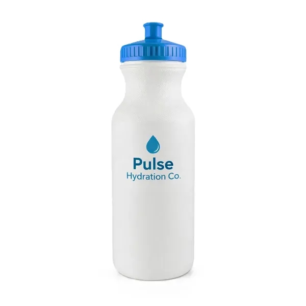 Durable 20 oz. bike sports bottle, perfect for staying hydrated on... from ASI 67075 Leprechaun Promotions, LLC / Leprechaun Promotions