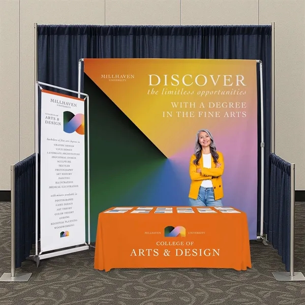 The ExpoKit makes booth setup simple by bundling our most popular... from ASI 87188 Showdown Displays