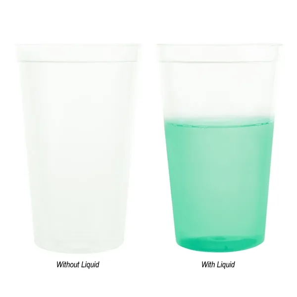 22 oz. color-changing plastic stadium cup.... from ASI 61125 Hit Promotional Products / Hit®