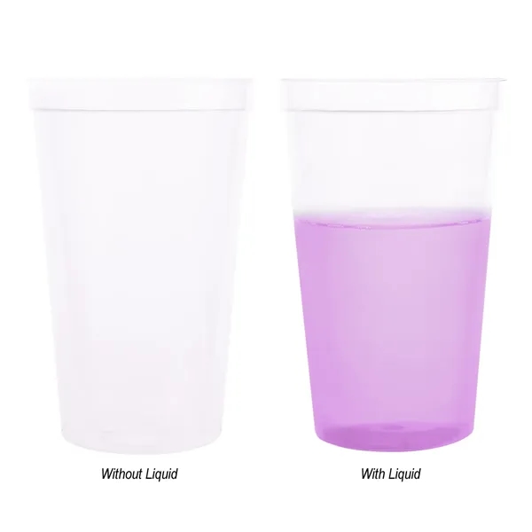 22 oz. color-changing plastic stadium cup.... from ASI 61125 Hit Promotional Products / Hit®