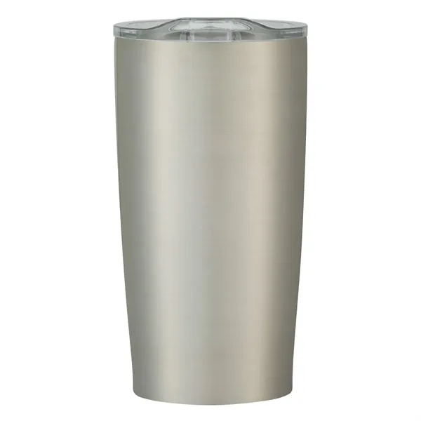 20 oz. stainless steel tumbler with double wall construction and snap-on,... from ASI 61125 Hit Promotional Products / Hit®