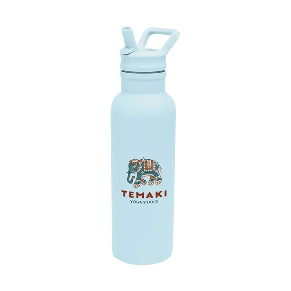 17 oz. recycled stainless steel bottle with double wall insulation, lid... from ASI 61125 Hit Promotional Products / Hit®