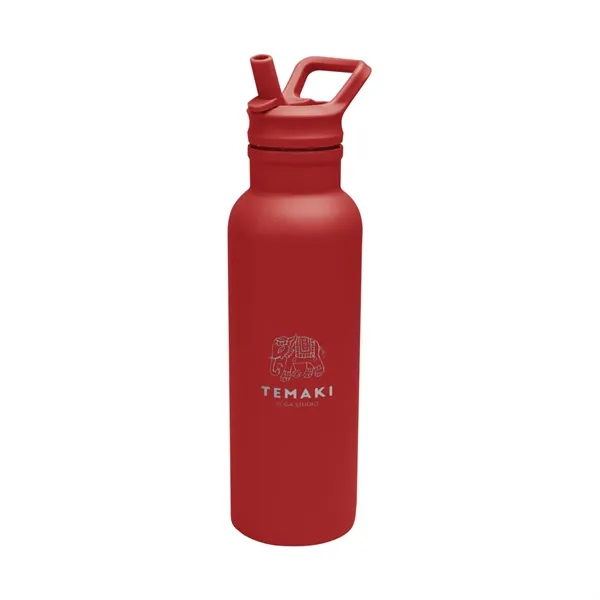 17 oz. recycled stainless steel bottle with double wall insulation, lid... from ASI 61125 Hit Promotional Products / Hit®