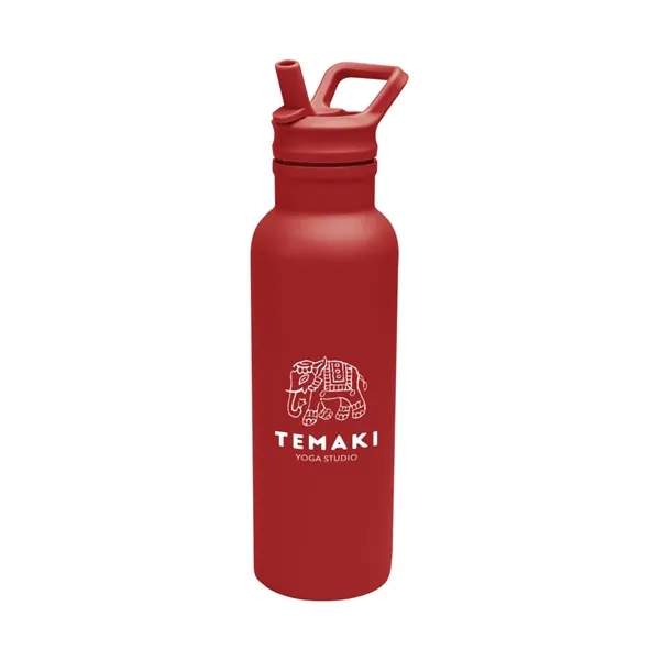 17 oz. recycled stainless steel bottle with double wall insulation, lid... from ASI 61125 Hit Promotional Products / Hit®