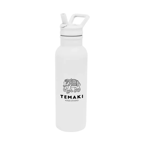 17 oz. recycled stainless steel bottle with double wall insulation, lid... from ASI 61125 Hit Promotional Products / Hit®