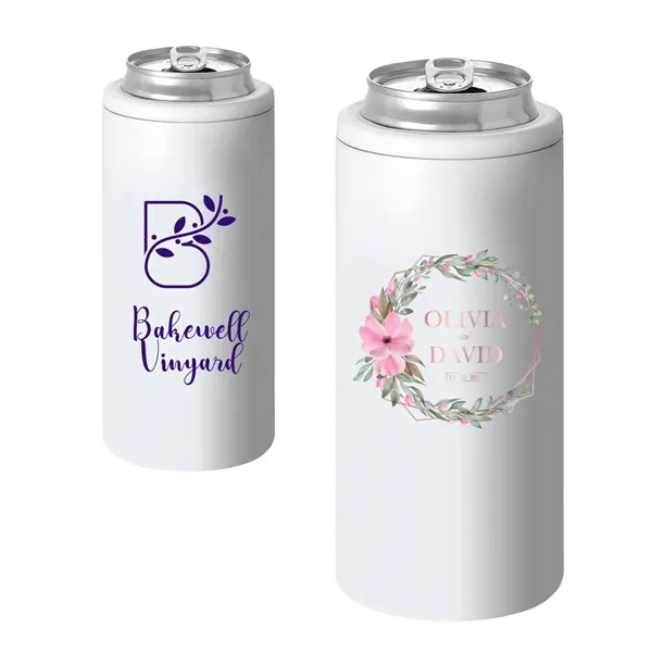 Swig® 12 oz. Shimmer Skinny Can Cooler... from ASI 30270 Aakron Line
