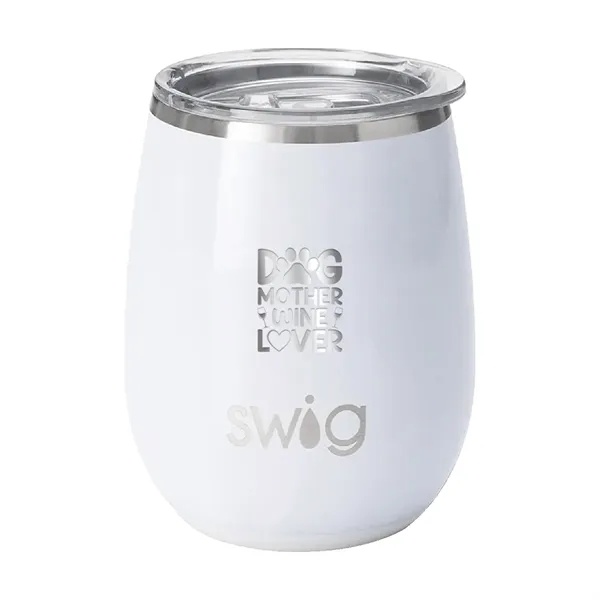 Swig® 12 oz. Shimmer Stemless Wine Cup, Laser, Standard... from ASI 30270 Aakron Line