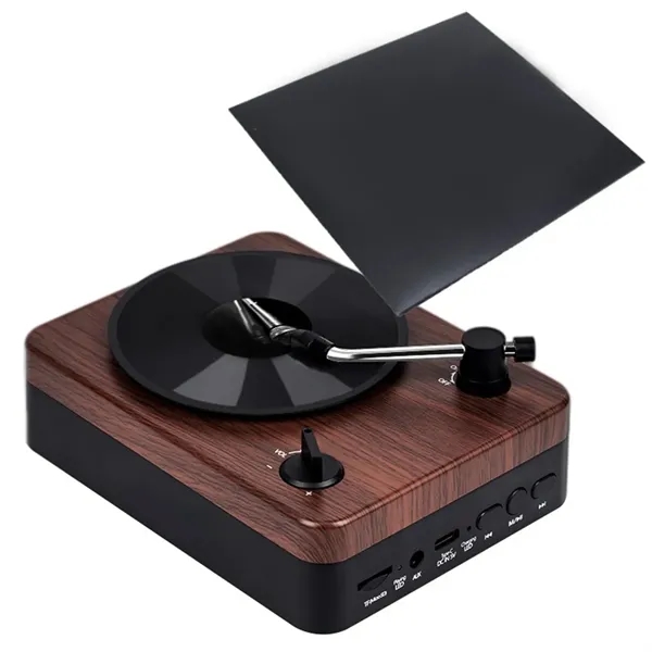Turntable Wireless Speaker With Custom Record Envelope... from ASI 61125 Hit Promotional Products / Hit®