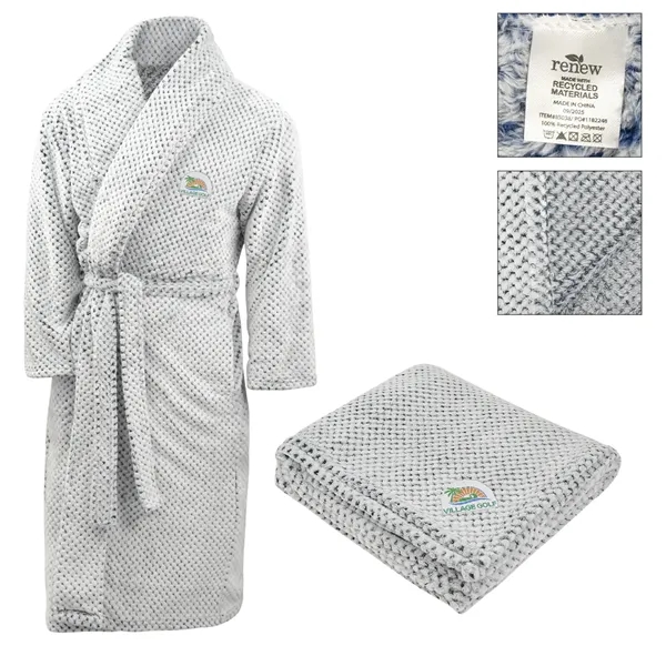 Dream Weaver rPET Blanket & Robe Gift Set... from ASI 61125 Hit Promotional Products / Hit®
