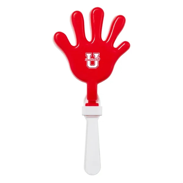 7" plastic hand klapper noisemaker in assorted colors.... from ASI 63549 Jornik Manufacturing Corp / Jornik