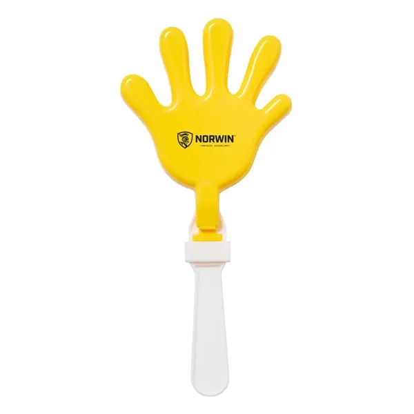 7" plastic hand klapper noisemaker in assorted colors.... from ASI 63549 Jornik Manufacturing Corp / Jornik