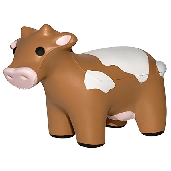 4.75" x 3.25" cow shaped stress reliever made of polyurethane foam.... from ASI 34415 Alpi International LTD