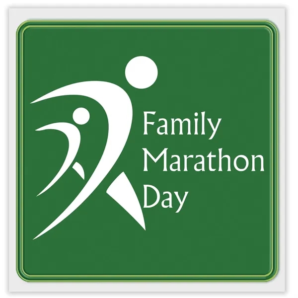 2"H x 2"W reflective square for applying to clothing or other... from ASI 54040 Fey Promo / Reflectix® Mi Line by Fey