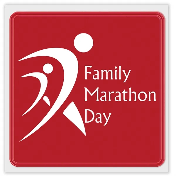 2"H x 2"W reflective square for applying to clothing or other... from ASI 54040 Fey Promo / Reflectix® Mi Line by Fey