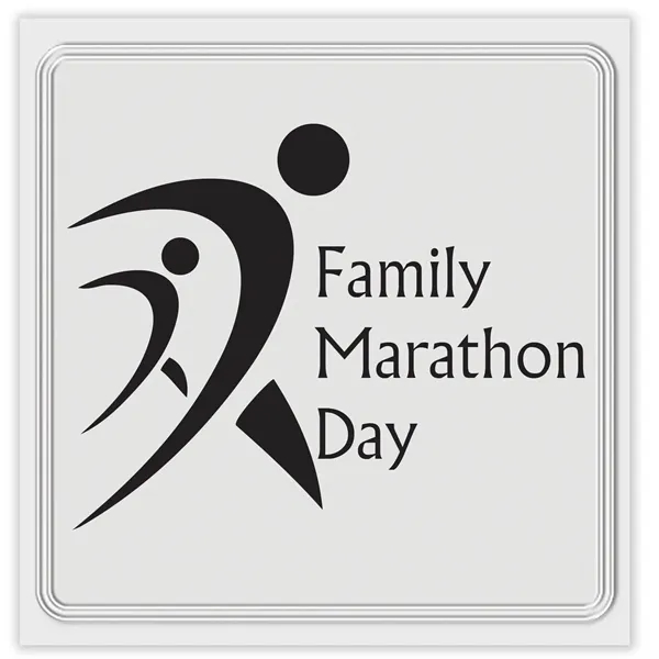 2"H x 2"W reflective square for applying to clothing or other... from ASI 54040 Fey Promo / Reflectix® Mi Line by Fey